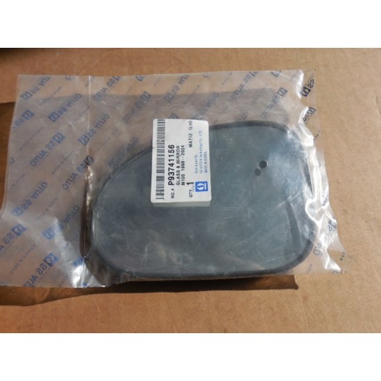 Стекло зеркала MATIZ левое. "GM" 93741156 (шт.)