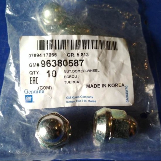 Гайка крепления колеса MATIZ закрытая GM 96380587 (шт.)