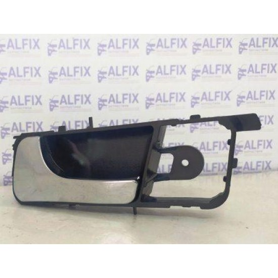 Ручка двери LACETTI внутренняя левая (хром) "GM" 96548063