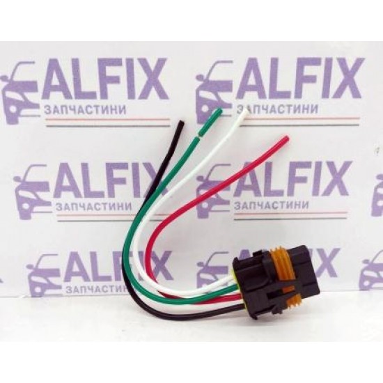 Разъём 4х конт. датчика кислородного (лямбда зонд) SENS (шт.)