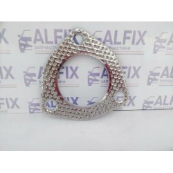 Прокладка резонатора LACETTI 3шпильки симметр. (больш. отверс.)